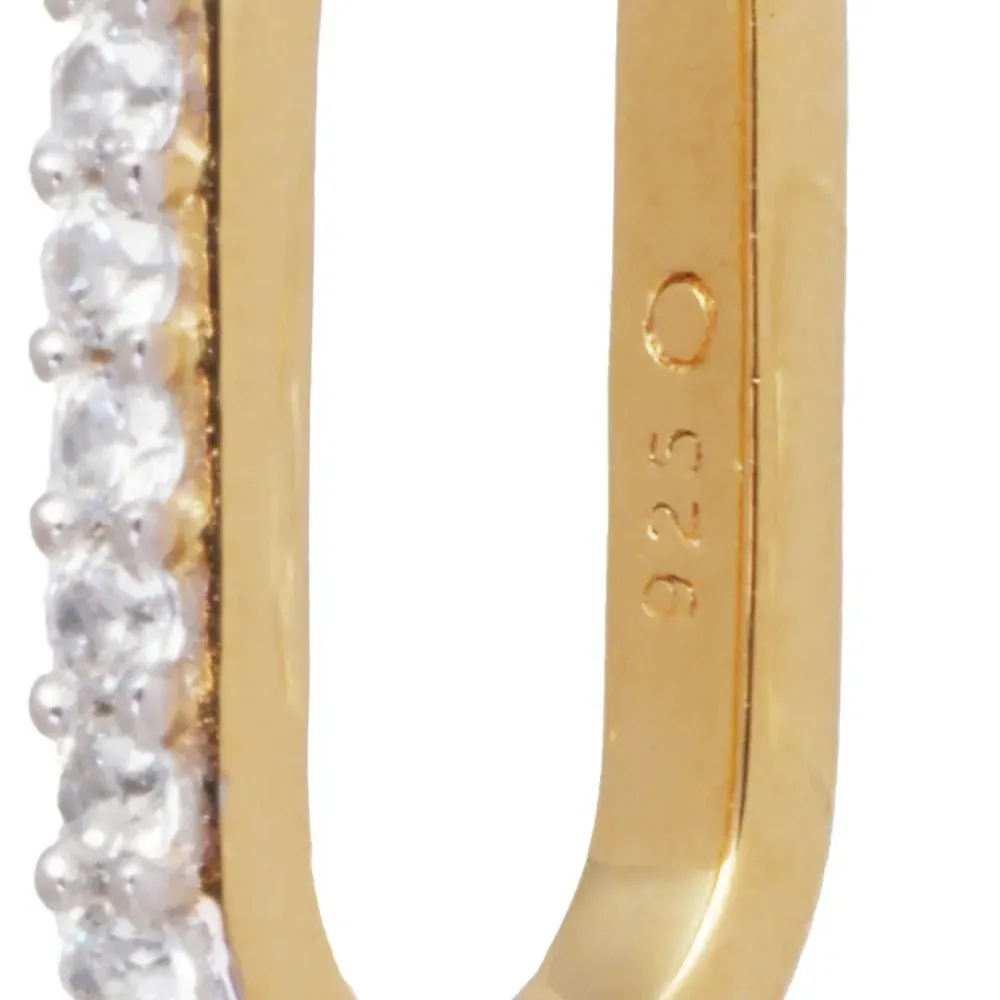 Серьги с кристаллами