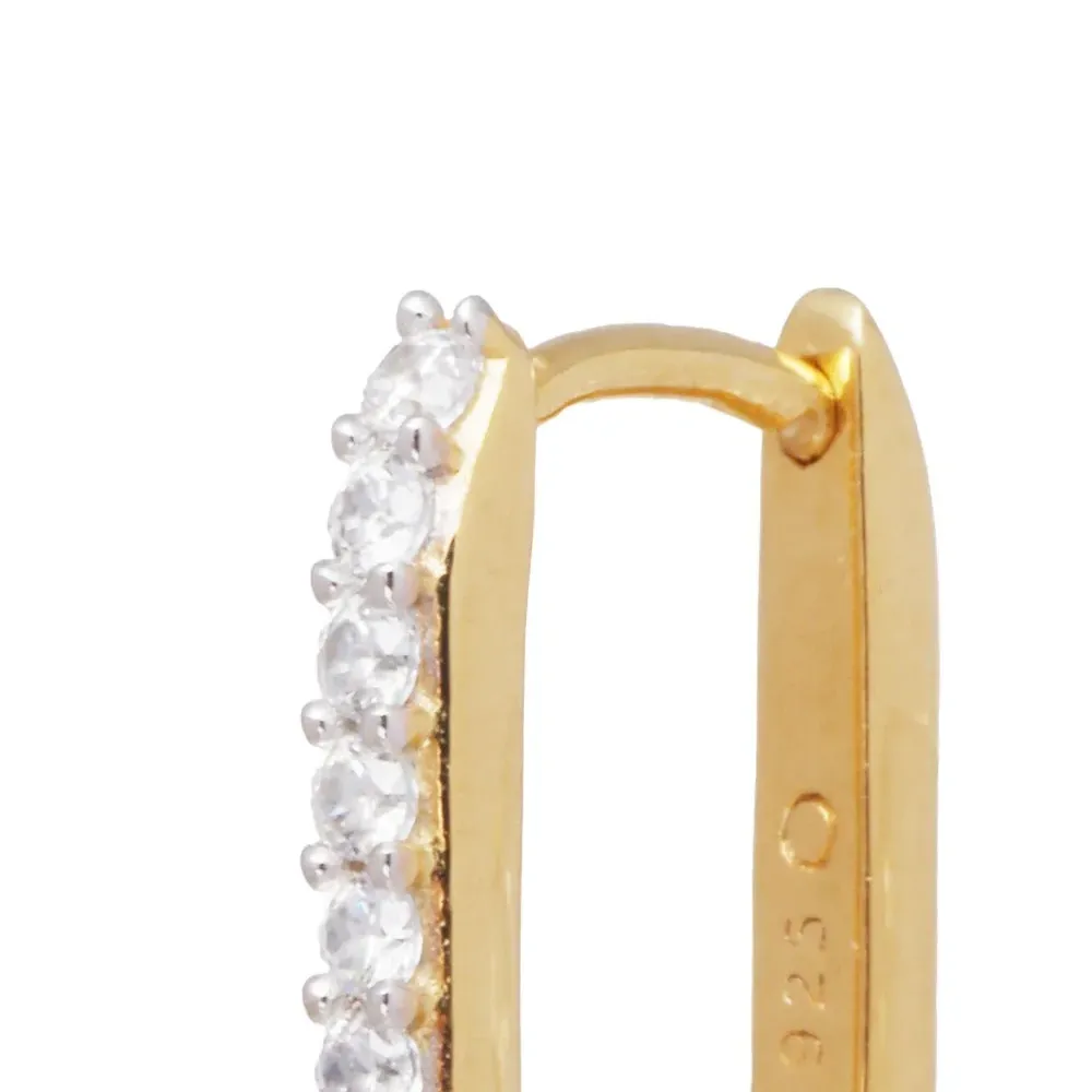 Серьги с кристаллами