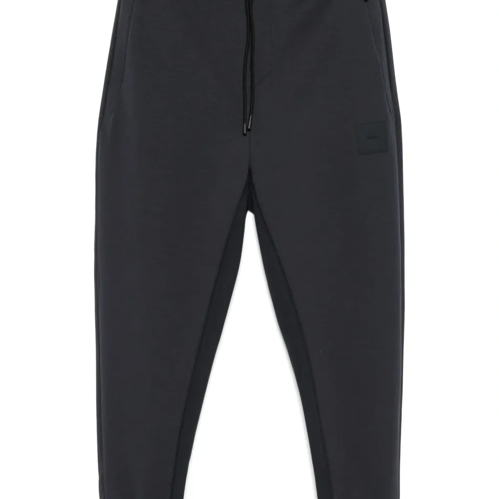 Спортивные брюки с нашивкой-логотипом