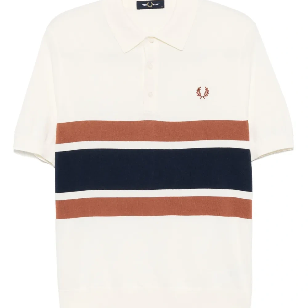 Трикотажная рубашка поло со вставками