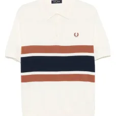 Трикотажная рубашка поло со вставками