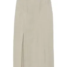 Юбка миди с разрезом