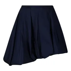 Поплиновая юбка асимметричного кроя