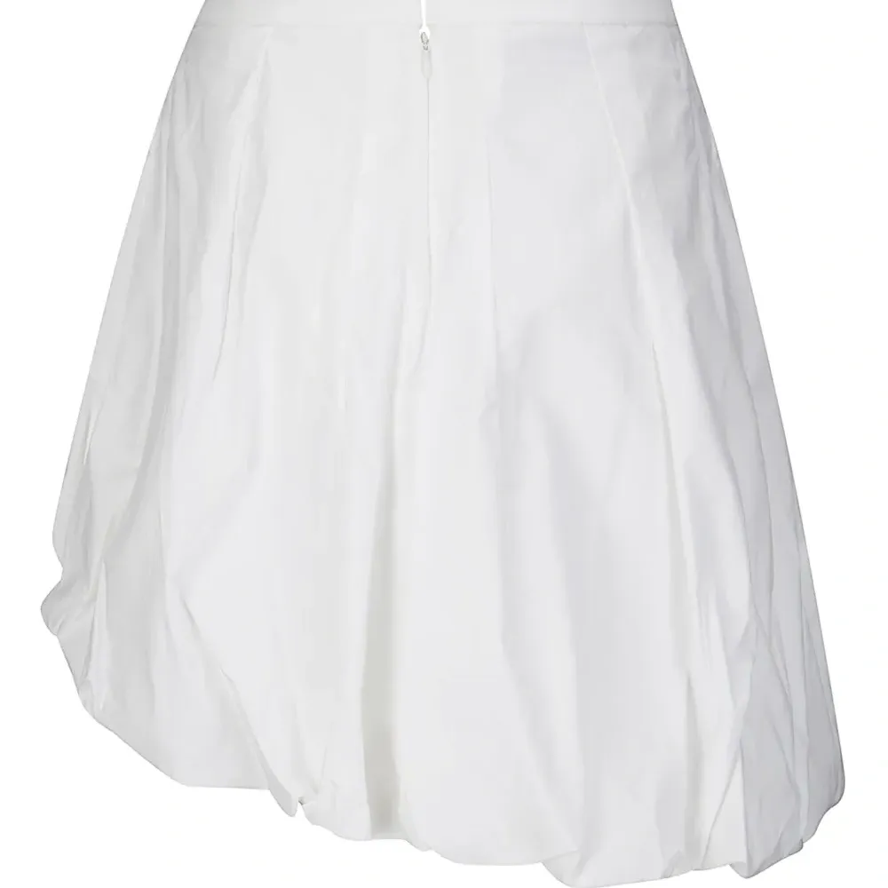 Поплиновая юбка асимметричного кроя