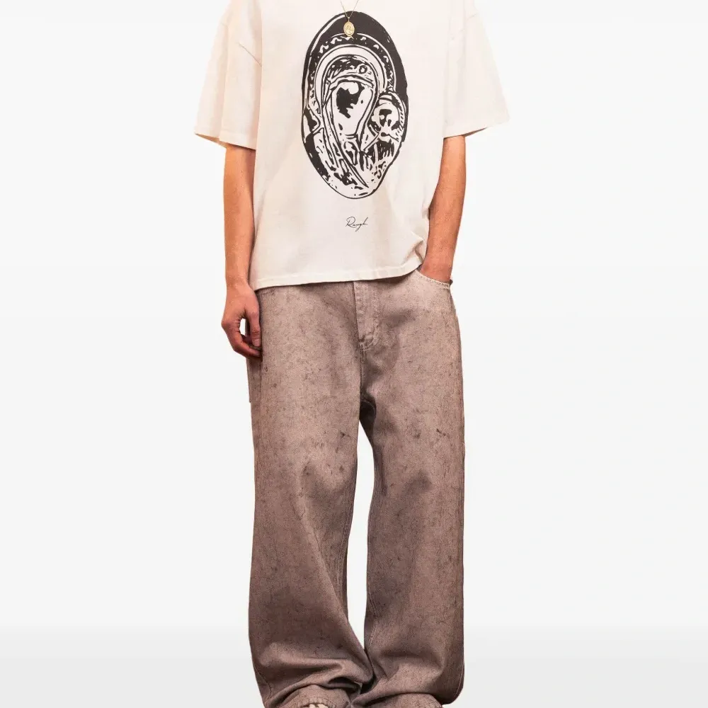 Футболка оверсайз с графичным принтом