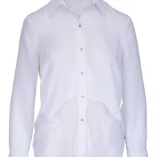 Рубашка с кружевом