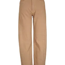 Широкие брюки с завышенной талией