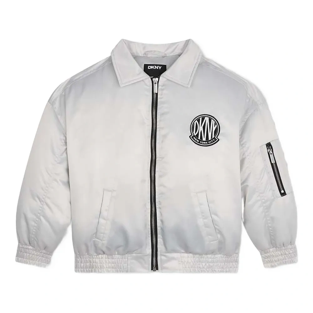 Куртка с логотипом и застёжкой-молнией