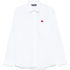 Рубашка с вышитым логотипом