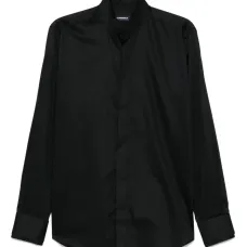 Рубашка с воротником-стойкой