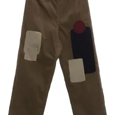 брюки с нашивками