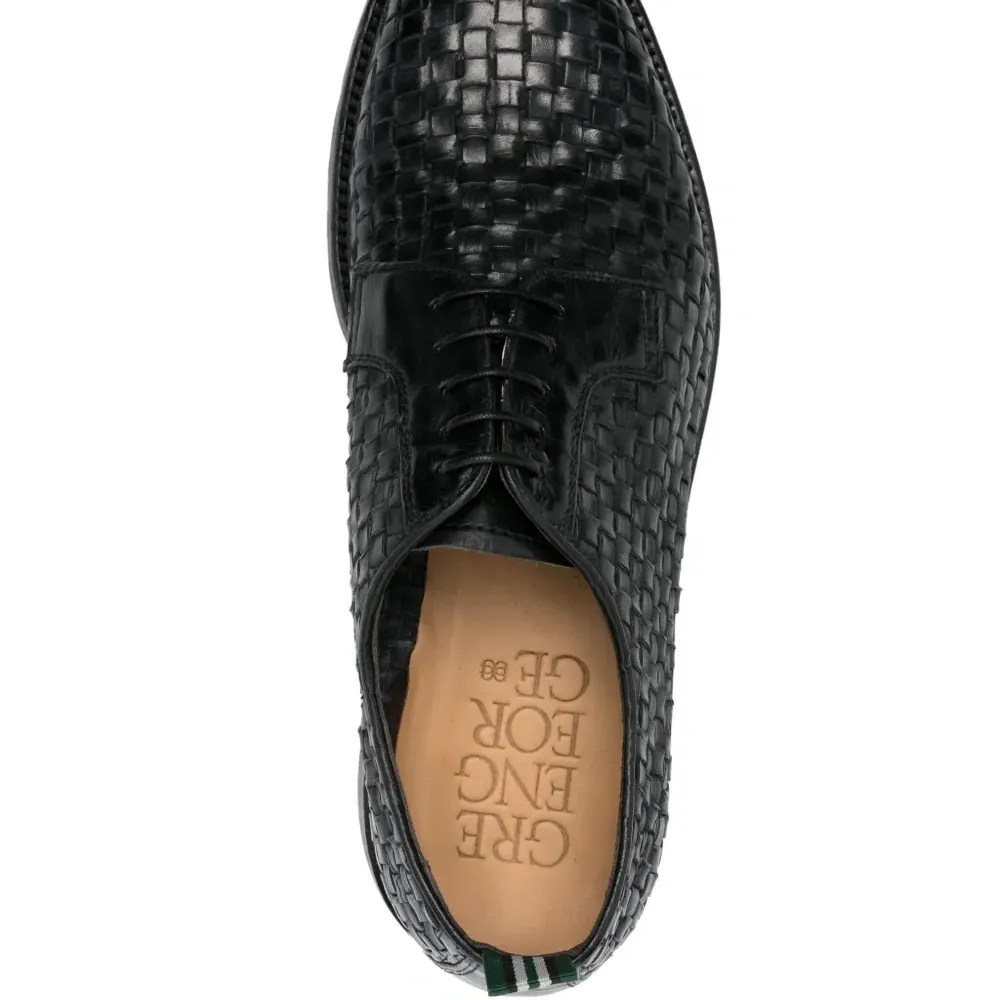 Плетеные туфли дерби Плетеные туфли дерби