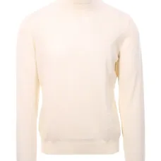 Шерстяной свитер с высоким воротником