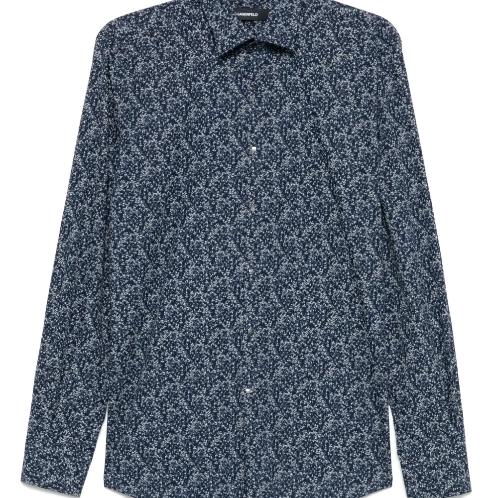 Рубашка с графичным принтом