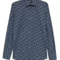 Рубашка с графичным принтом