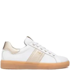 Кожаные кроссовки