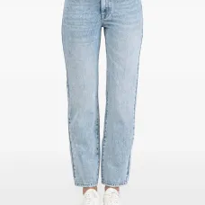 Джинсы с нашивкой-логотипом