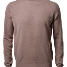 Кашемировый свитер с круглым вырезом