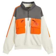 Толстовка в стиле колор-блок