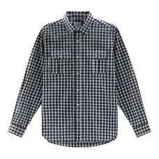 Рубашка из хлопка в микроклетку