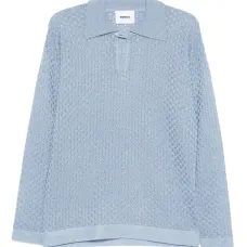 Свитер с воротником поло