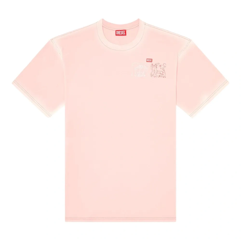 футболка T-Boxt-T10 с графичным принтом