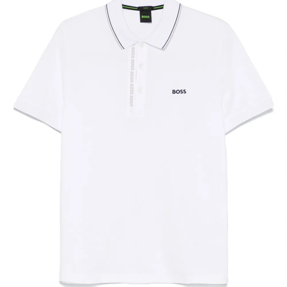 Рубашка поло с вышитым логотипом