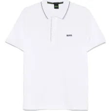 Рубашка поло с вышитым логотипом