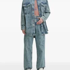 Джинсовая рубашка