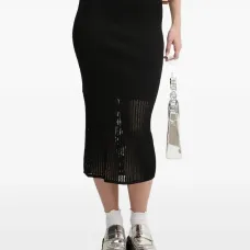 Юбка миди в рубчик Юбка миди в рубчик