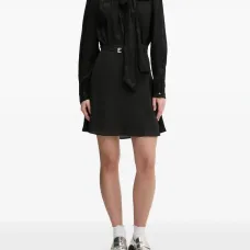 Блузка с завязками и узором