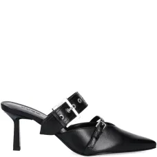 Мюли с пряжкой