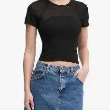 Футболка в рубчик