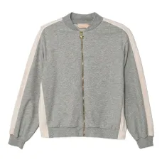 Бомбер со вставками