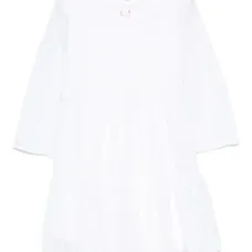 Платье с цветочной вышивкой