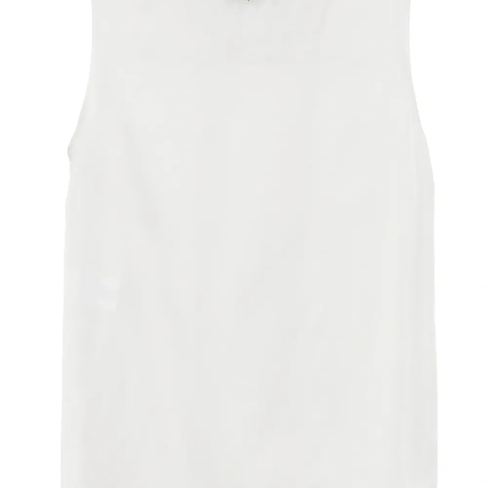 Атласный топ без рукавов