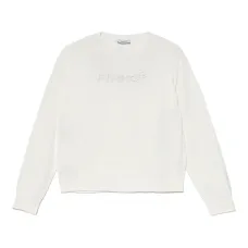 Свитер с вышитым логотипом