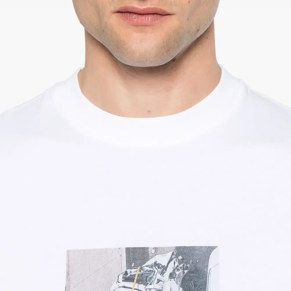 Футболка с принтом