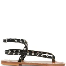 Сандалии с заклепками