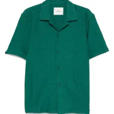 Рубашка в технике кроше