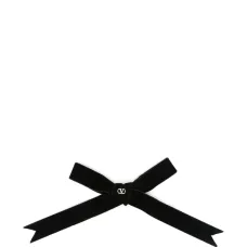 Бархатный бант для волос