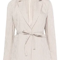 Пиджак в полоску