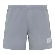 Плавки-шорты с нашивкой-логотипом