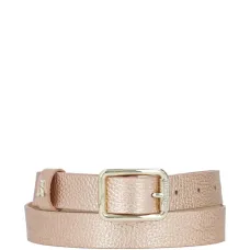 Ремень с эффектом металлик