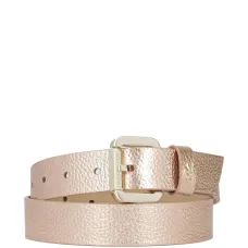Фактурный ремень с эффектом металлик