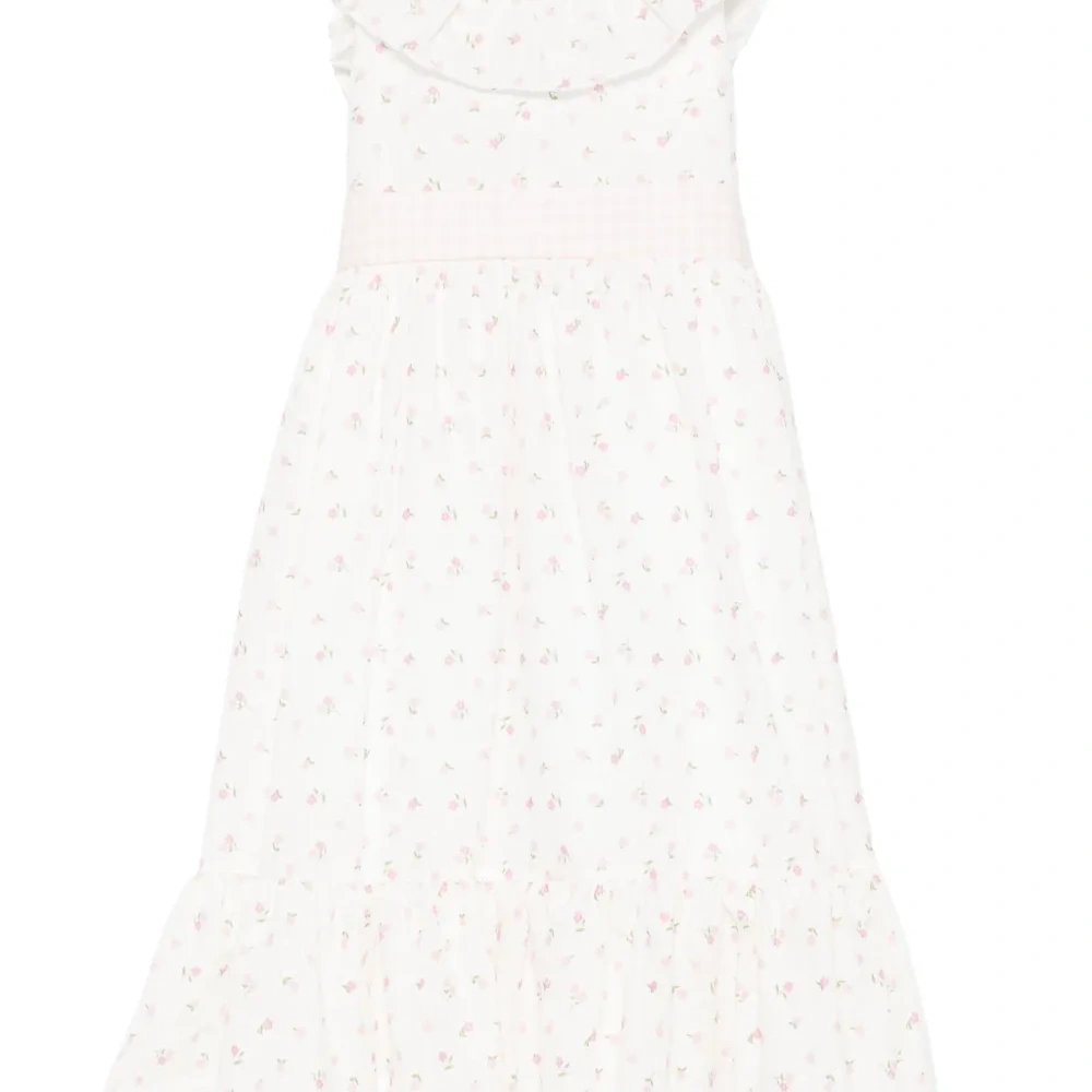 Платье с цветочным принтом