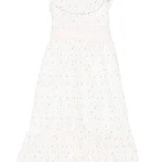 Платье с цветочным принтом