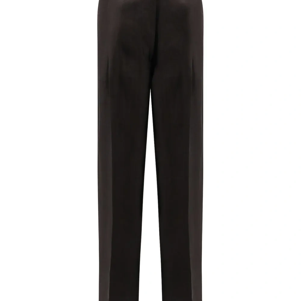 Брюки без защипов