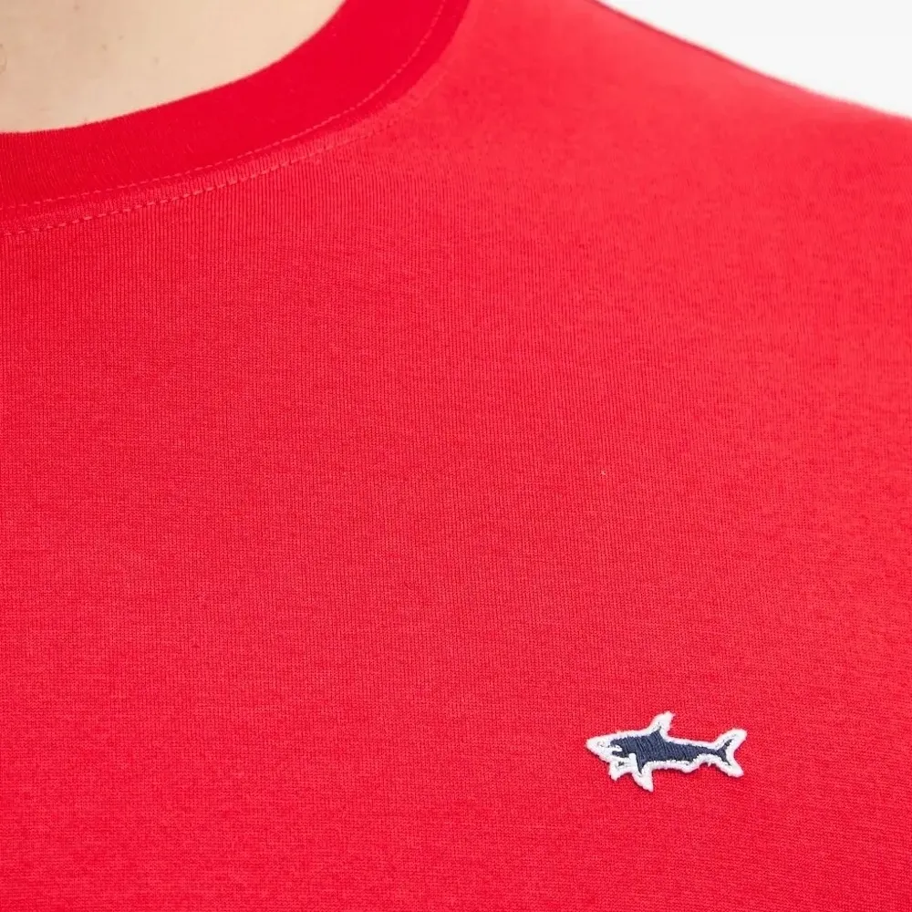 Футболка с нашивкой-логотипом