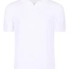 Рубашка поло в рубчик